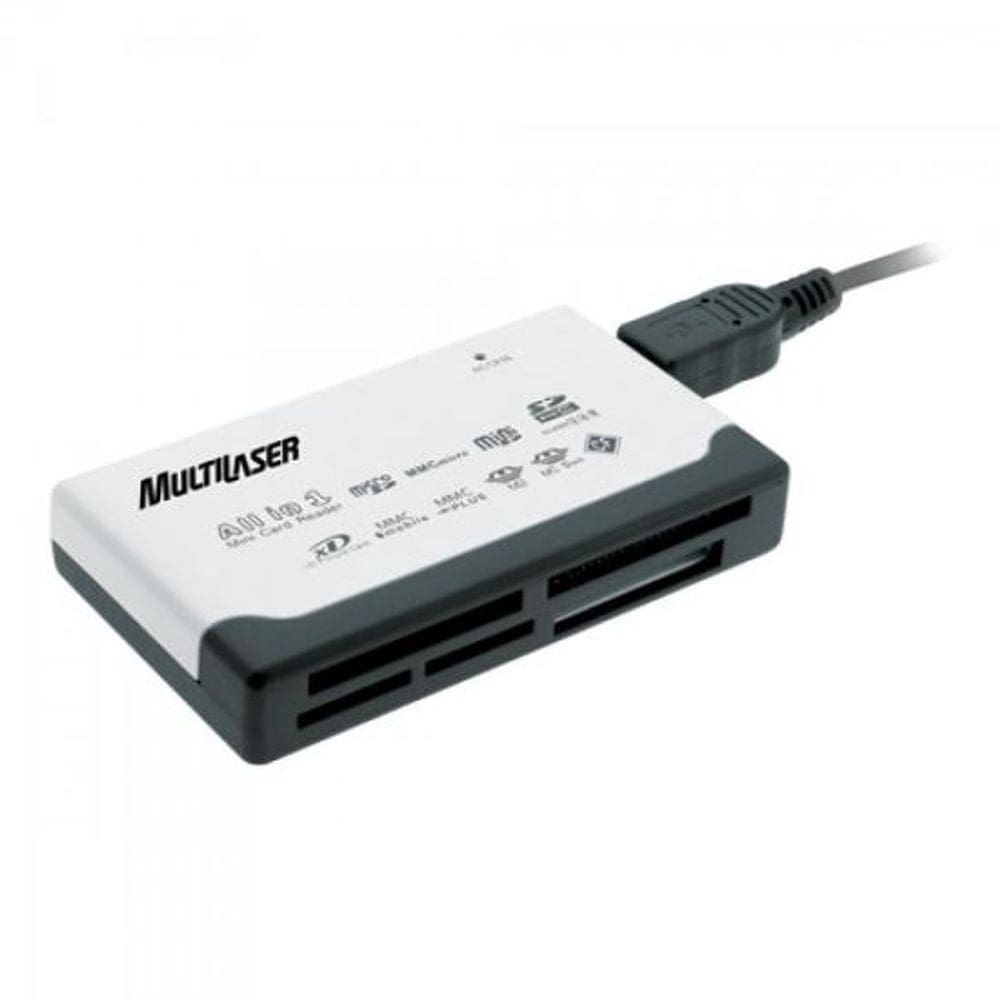 Leitor de Cartão de Memória USB 46 em 1 AC076 MULTILASER