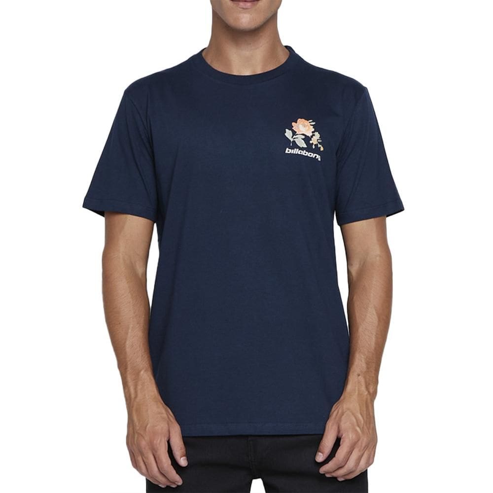 Camiseta Billabong Exit Bouquet SM25 Masculina Marinho