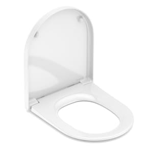Kit 3 Assentos Sanitário com Queda Amortecida Debba Round Roca Branco Brilhante