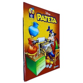 Quadrinhos HQ Gibi Graphic Novel Formatinho 13,50x19 cm Lombada com Grampos Pateta nº 26 Culturama