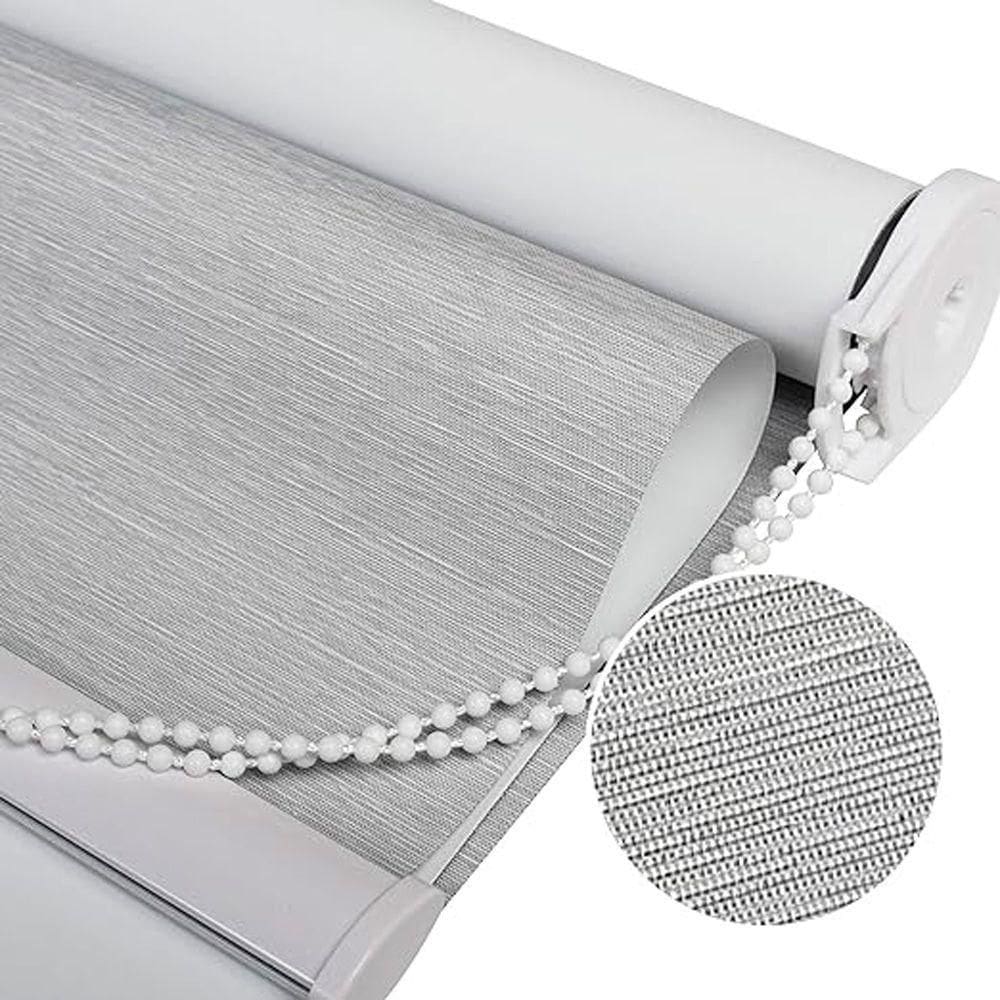 Persiana Rolo Blackout Cinza - 1,70m X 1,40m