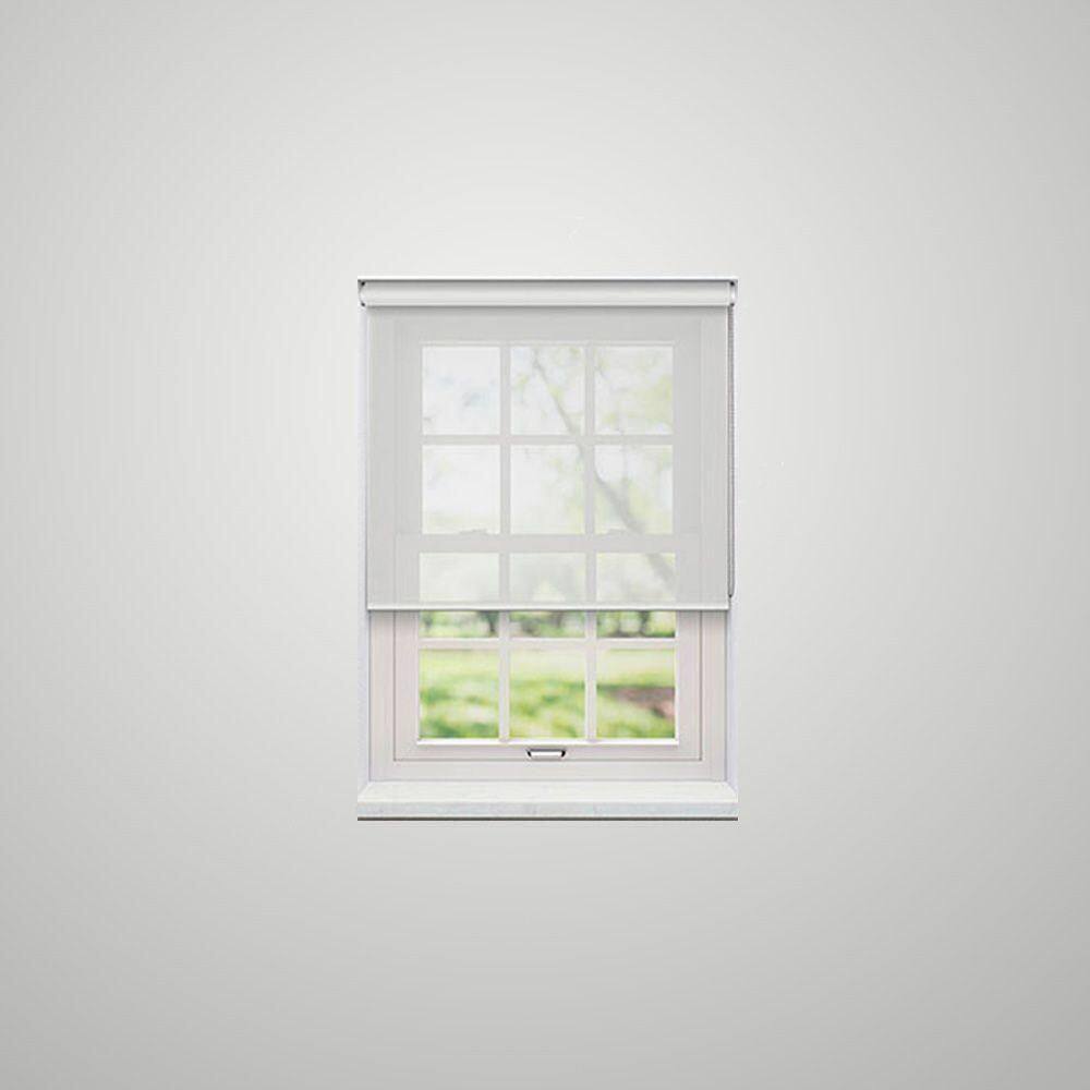 Persiana Rolo Translucida Branca - 1,60m X 2,00m