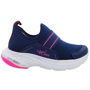 Tênis Infantil Menina Jogging Dia a Dia Escola Passeio Conforto Certificado IBTeC Kidy K360 327-1010