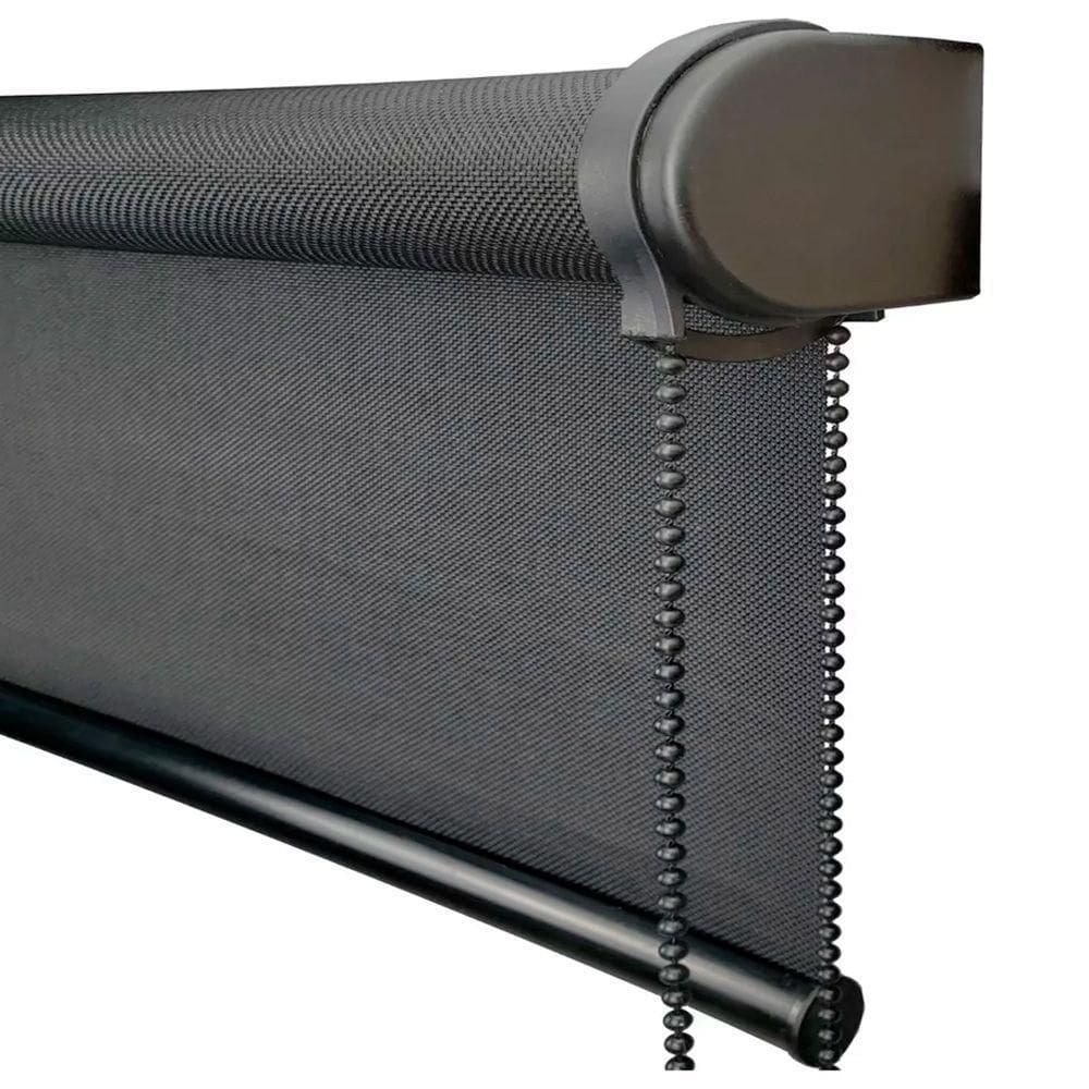 Persiana Rolo Screen 3% Preto - 2,30m X 2,60m