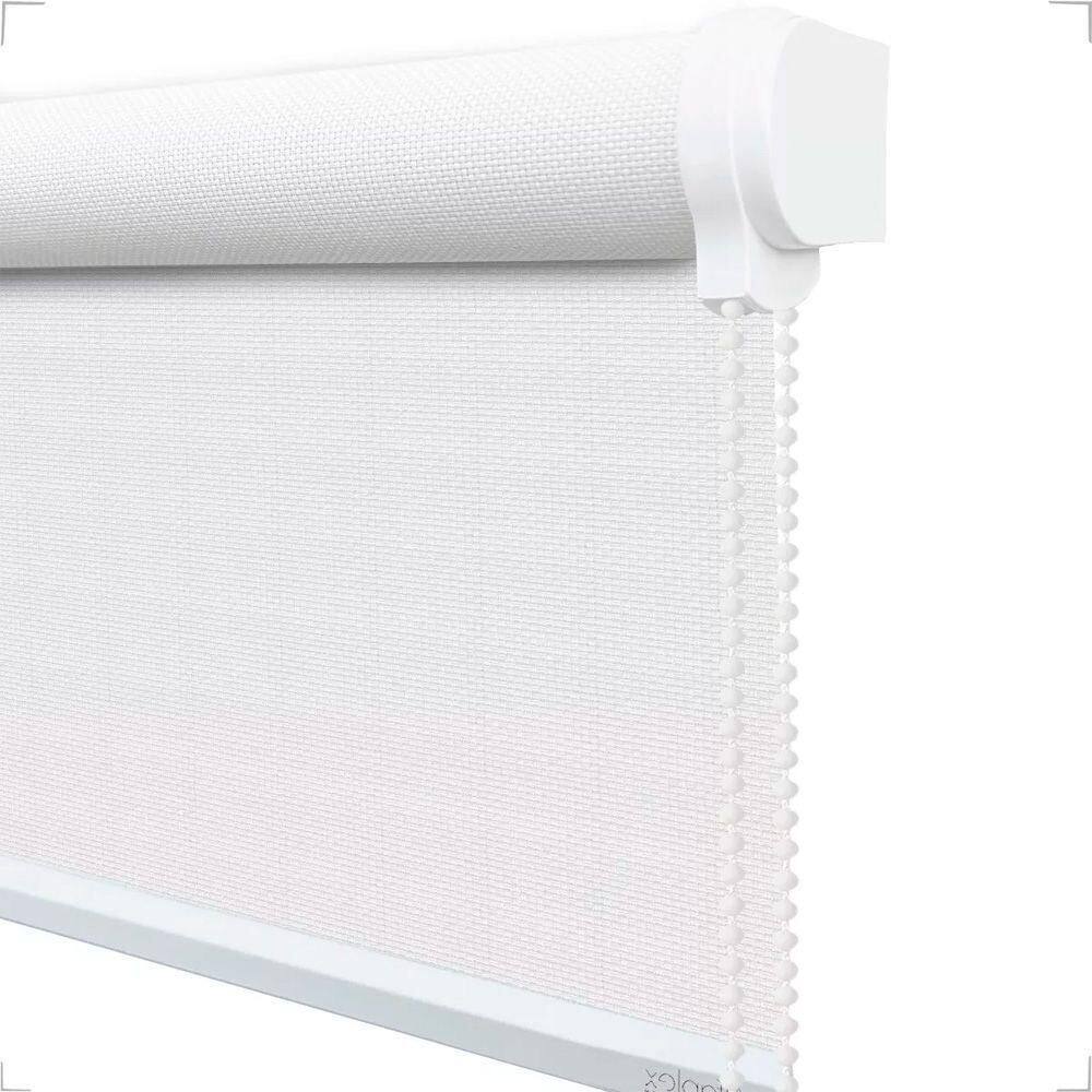 Persiana Rolo Screen 3% Branco - 2,30m X 2,30m