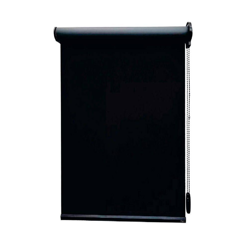 Persiana Rolo Blackout Pinpoint Preta - 1,50m X 1,70m