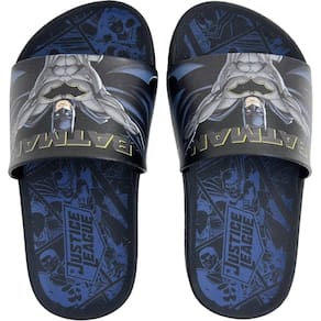 Chinelo Infantil Menino Slide Gaspea Casual Dia a Dia Liga Da Justiça Grendene Kids 23133