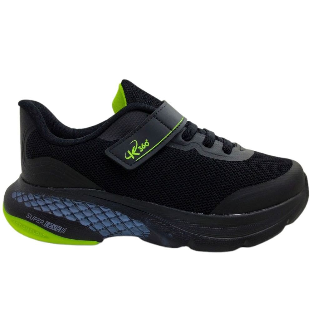 Tênis Infantil Menino Jogging Dia a Dia Escola Passeio Conforto Certificado IBTeC Kidy K360 327-0008