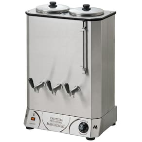 Cafeteira Profissional 2 Reservatórios 8 Litros Máquina de Café Elétrica Marchesoni