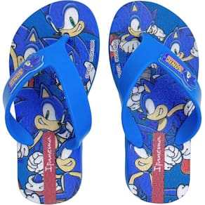 Chinelo Dedo Infantil Menino Casual Dia a Dia Sonic Ipanema 27279