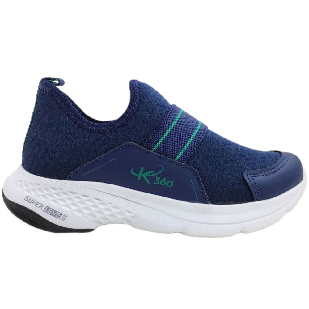 Tênis Infantil Menino Jogging Dia a Dia Escola Passeio Conforto Certificado IBTeC Kidy K360 327-0010
