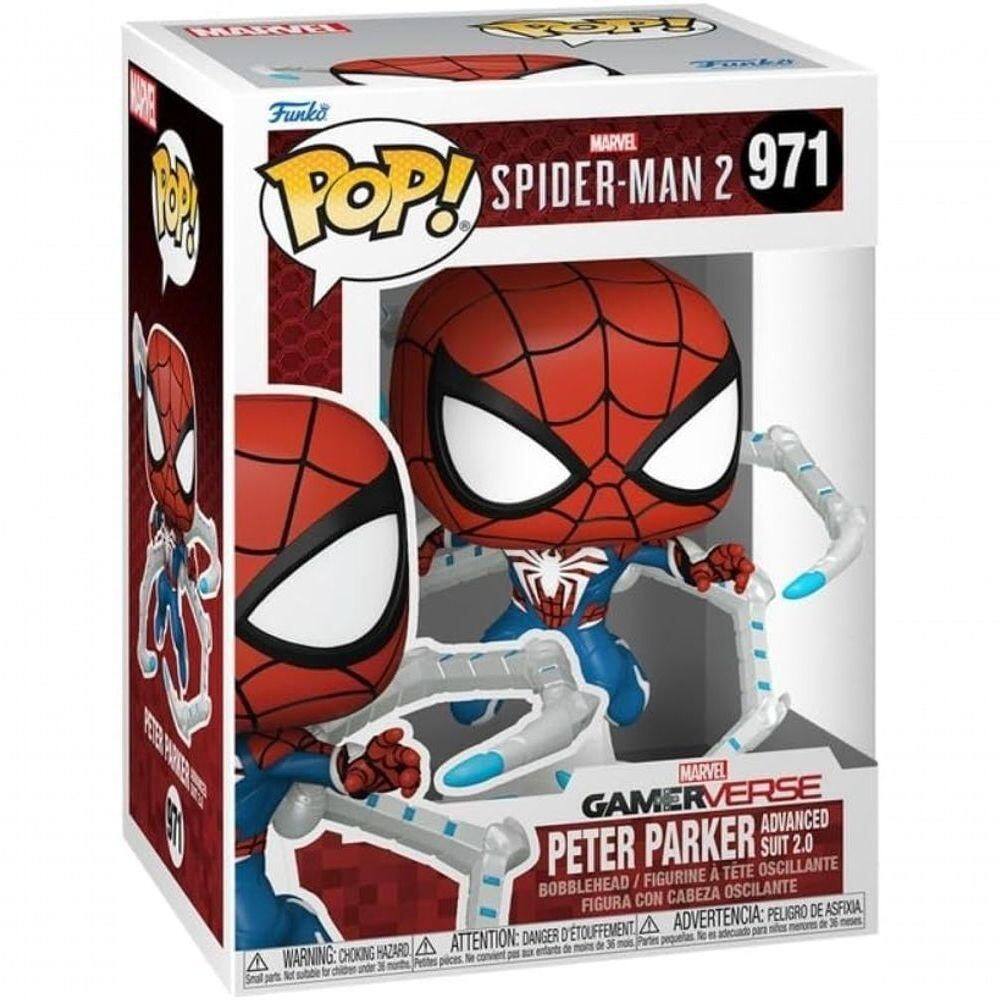 Funko Pop Peter Parker Advanced Suit 2.0 Marvel - Funko 971
