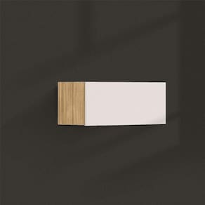 Armário Aéreo Ambiente Art 1 Porta Basculante 80cm Freijó Soft – Kits Paraná