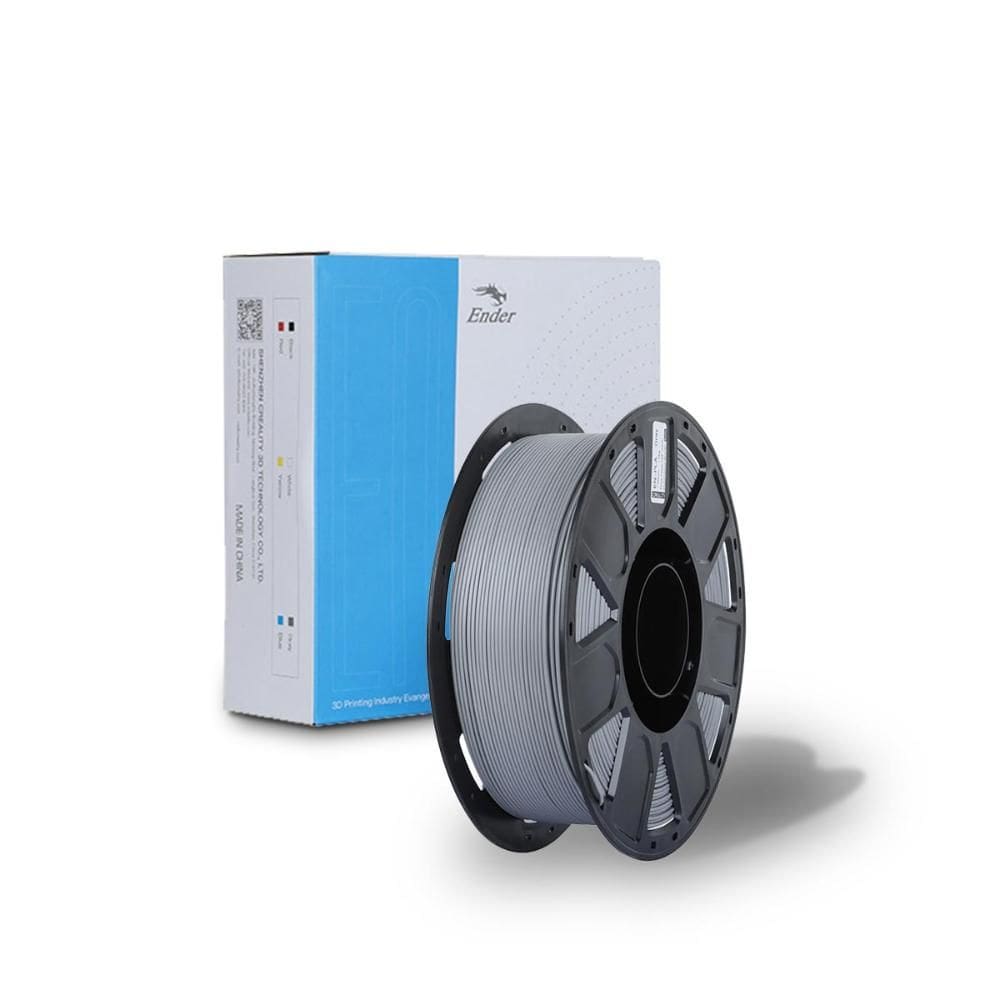 Filamento Ender-PLA Creality p/ Impressora 3D Cinza 1Kg 1.75mm