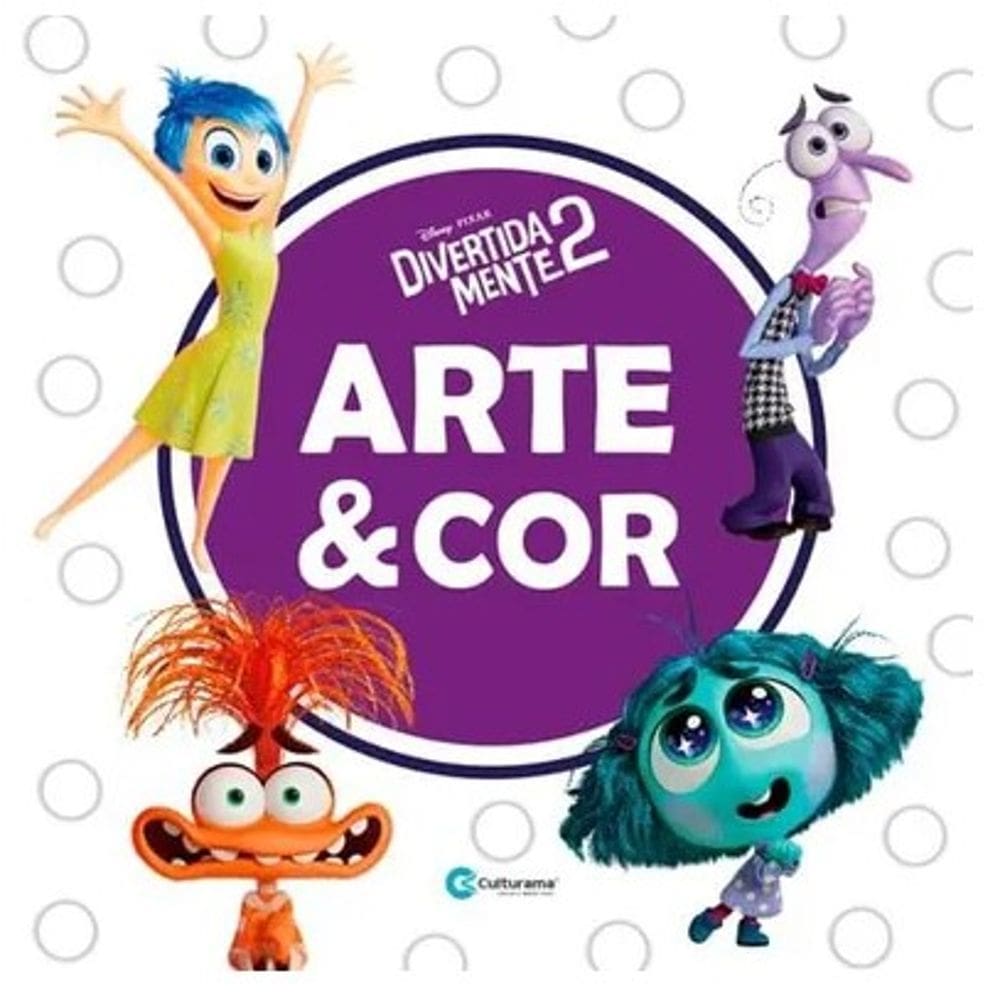 Arte e Cor Divertida Mente 2