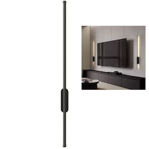 Luminaria Arandela LED Perfil 3 em 1 Slim Luz Indireta Parede Sala Quarto Decoraçao Minimalista Iluminaçao Ambiente