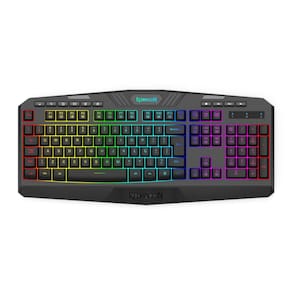 Teclado Gamer sem fio Redragon Harpe - ABNT2 - USB-C ou 2.4GHz - RGB - K503-KS