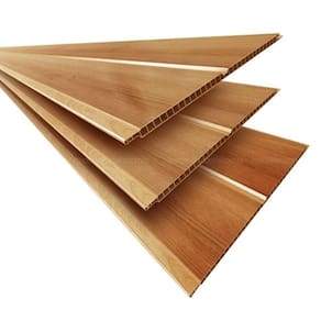 Kit 40 Caixas com 240 M² Forro de Pvc Polifort 8mm X 20cm X 3m m² Nogueira