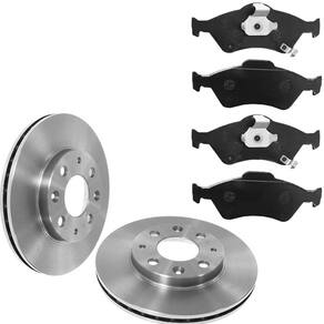 Kit Disco Pastilha Freio Dianteiro Fit 1.4 1.5 Hipper Freios