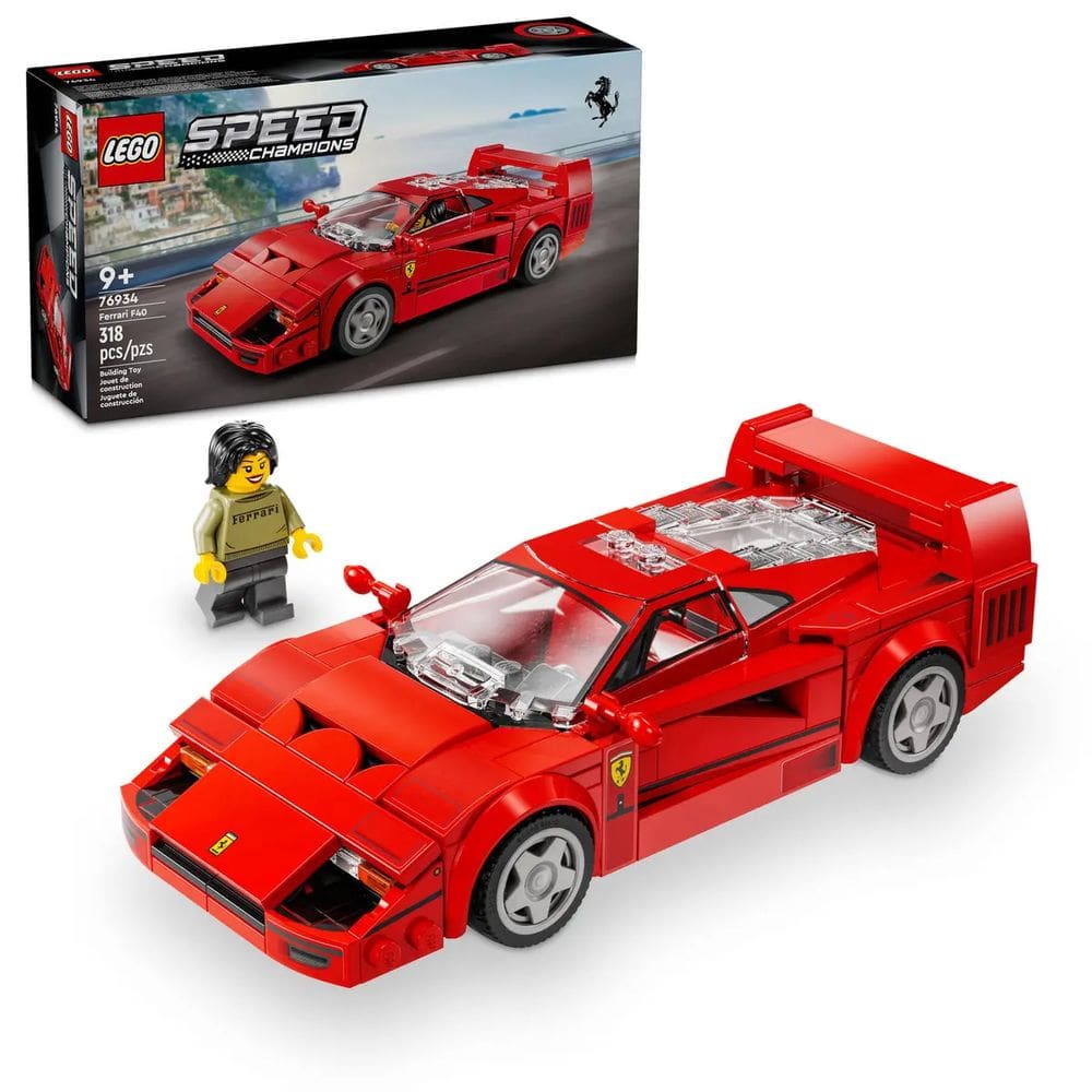 Blocos de Montar - Supercarro Ferrari F40 LEGO DO BRASIL