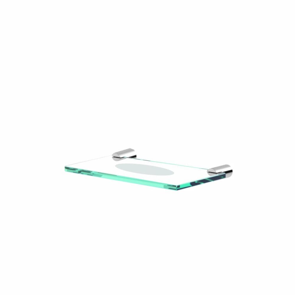 Saboneteira Para Banheiro Orion Suporte Fenda Prata 1040OR