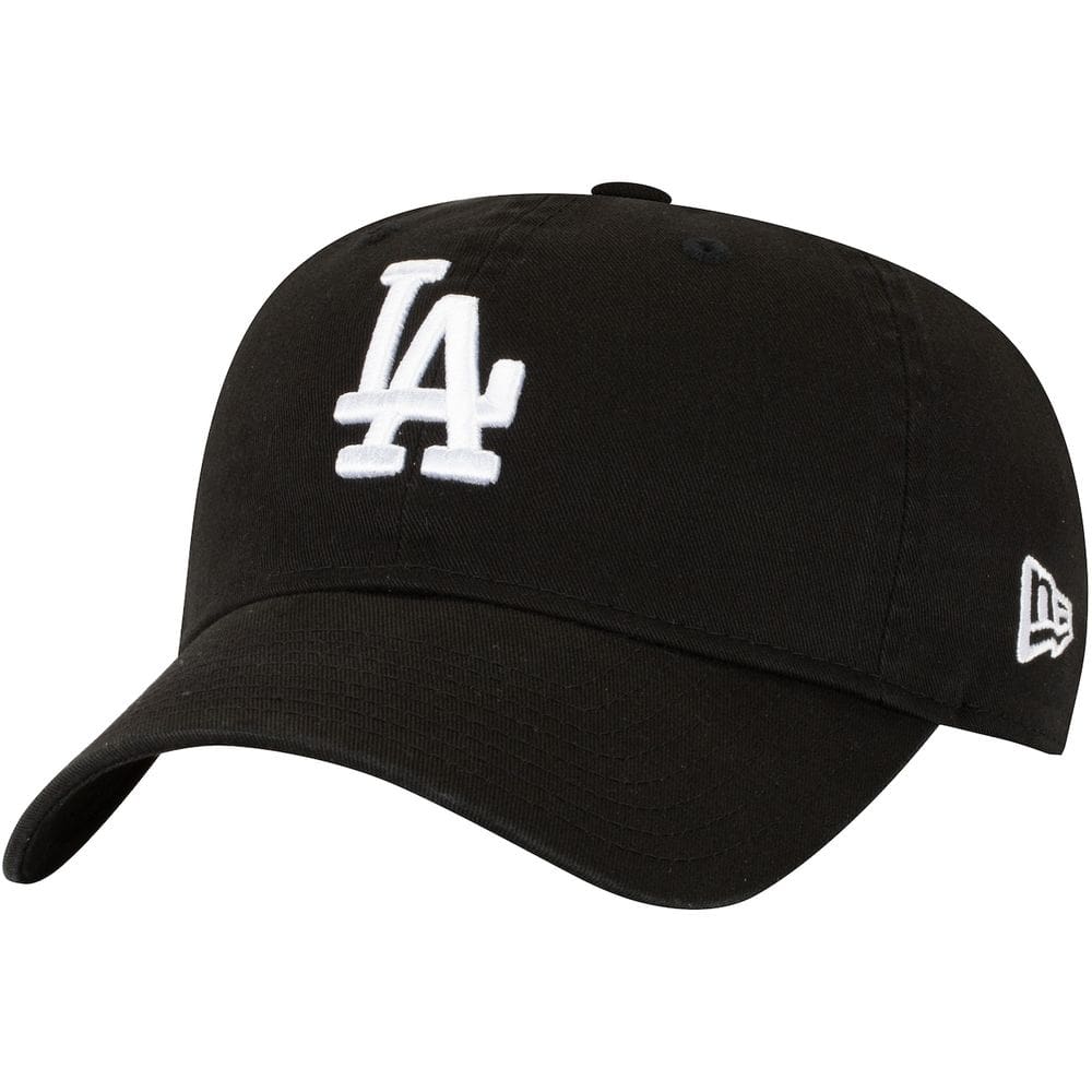 Boné do Los Angeles Dodgers Aba Curva New Era MLB Strapback 920 ST Permanent BLK