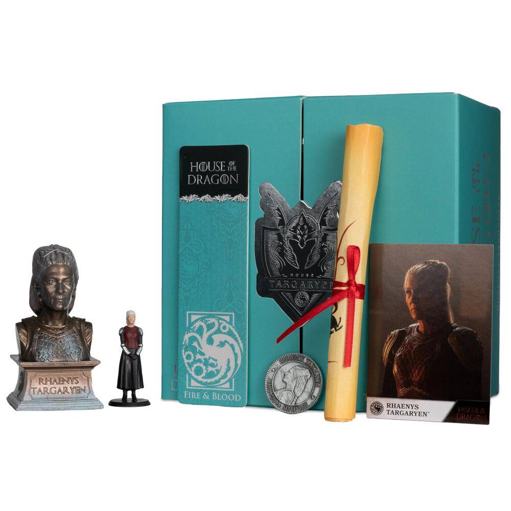 Caixa colecionadora McFarlane Toys House of the Dragon Rhaenys Tar