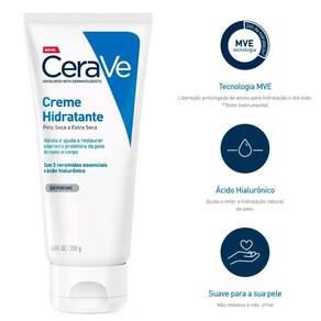 Creme Hidratante CeraVe 50mL | Restaura a Pele