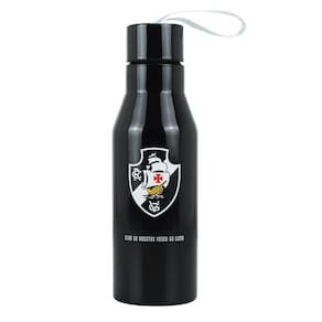 Garrafa Inox Vasco Preta 600 Ml - Qh080-7-B