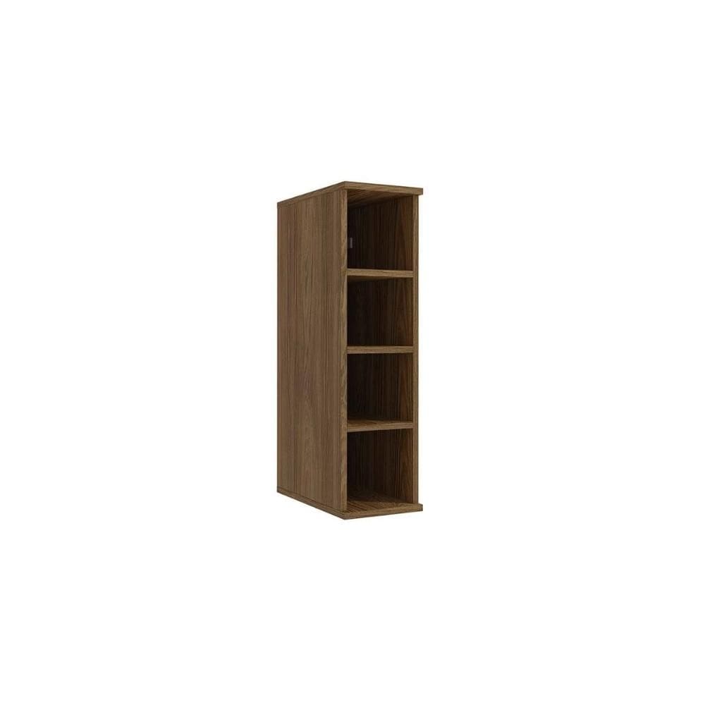 Armário de Cozinha Modulado Garrafeiro Curve N642 73.5 cm - Nogueira - Kappesberg