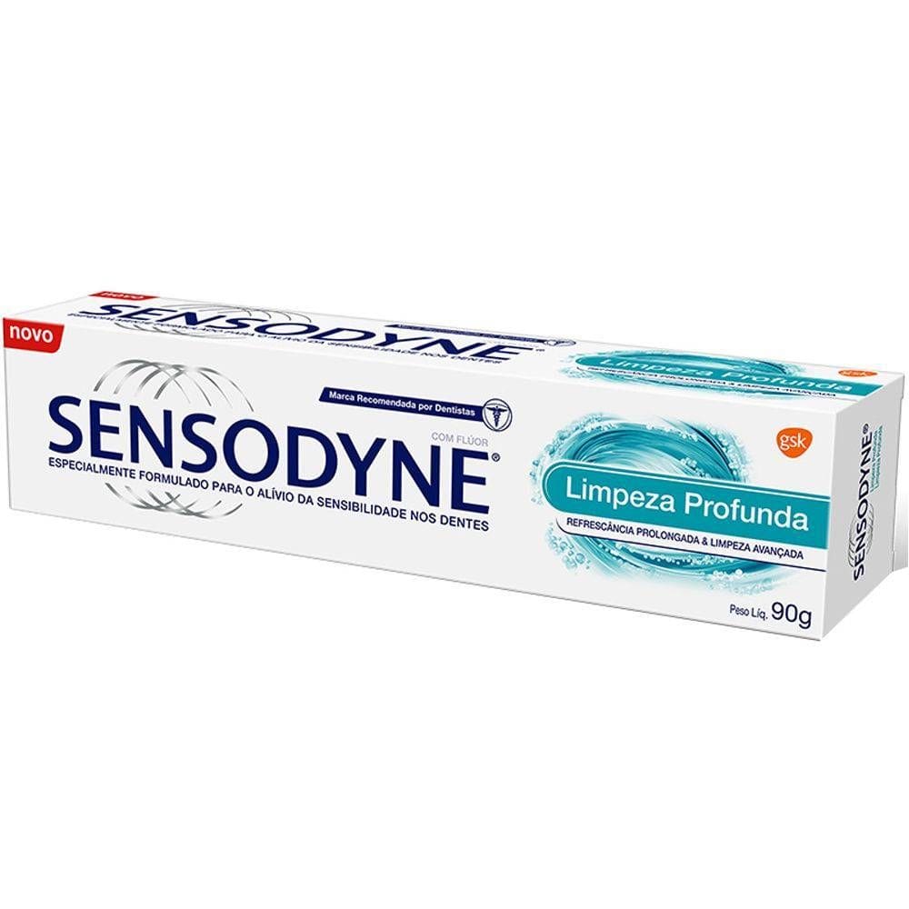 Sensodyne Limpeza Profunda | Alívio Sensibilidade