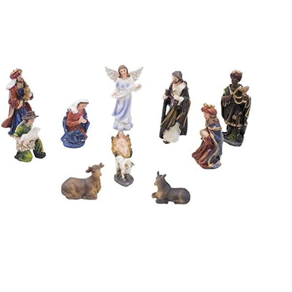 Presépio 11 Peças 7.5Cm - Enfeite Resina