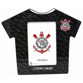 Porta Retrato Camisa Futebol Foto 10x15 cm - Corinthians