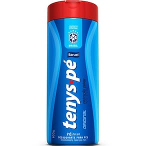 Talco Desodorante Tenys Pé Baruel - Proteção e Perfume
