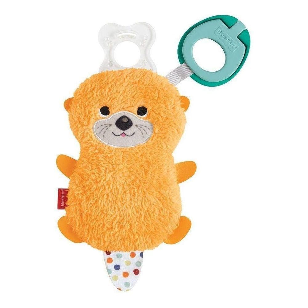 Clip Porta-Chupeta Animais Sensoriais Lontra Fisher-Price