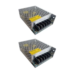 Kit 2 Mini Fonte Chaveada Colmeia 12V 5A 60W Cftv Fita Led