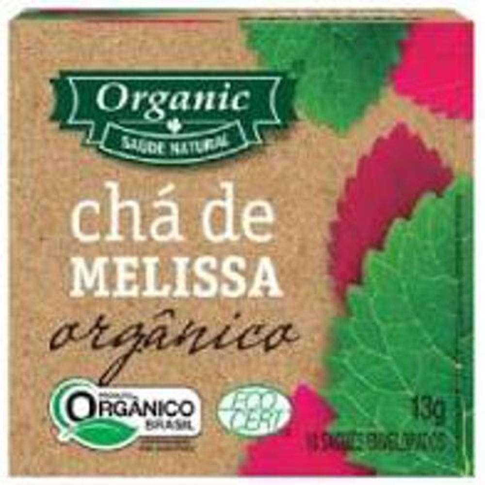 Chá Orgânico De Melissa Organic 10 Sachês