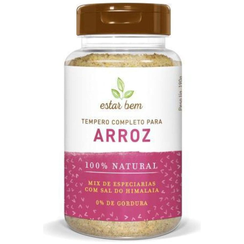 Kit 2X: Tempero Completo Para Arroz Estar Bem 190G
