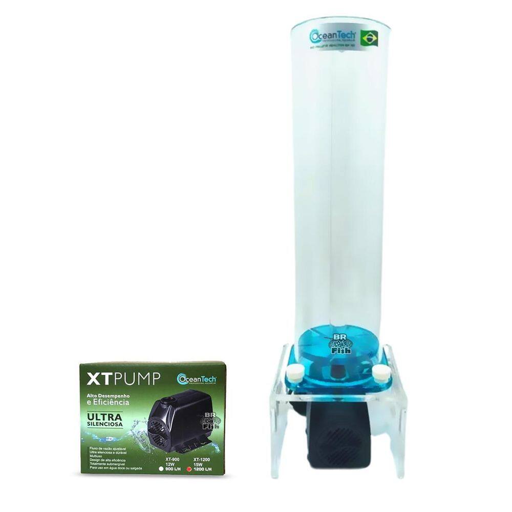 Reator Mídia Biopellets Bp-100 Ocean Tech 1200L/H 110V