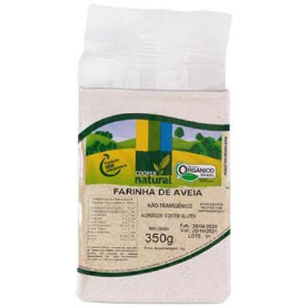 Aveia Em Flocos Finos Orgânico Coopernatural 350G