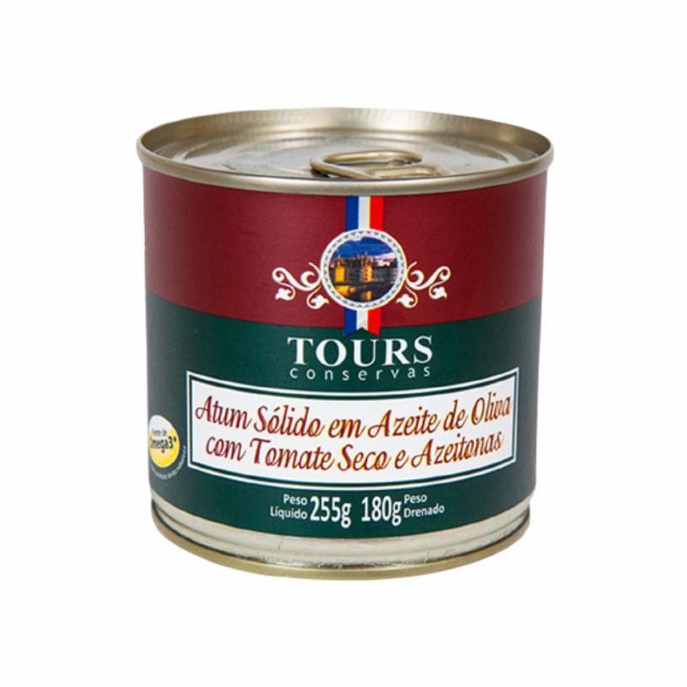 Kit 2X: Atum Sólido Em Azeite Com Tomate Seco Tours 255G