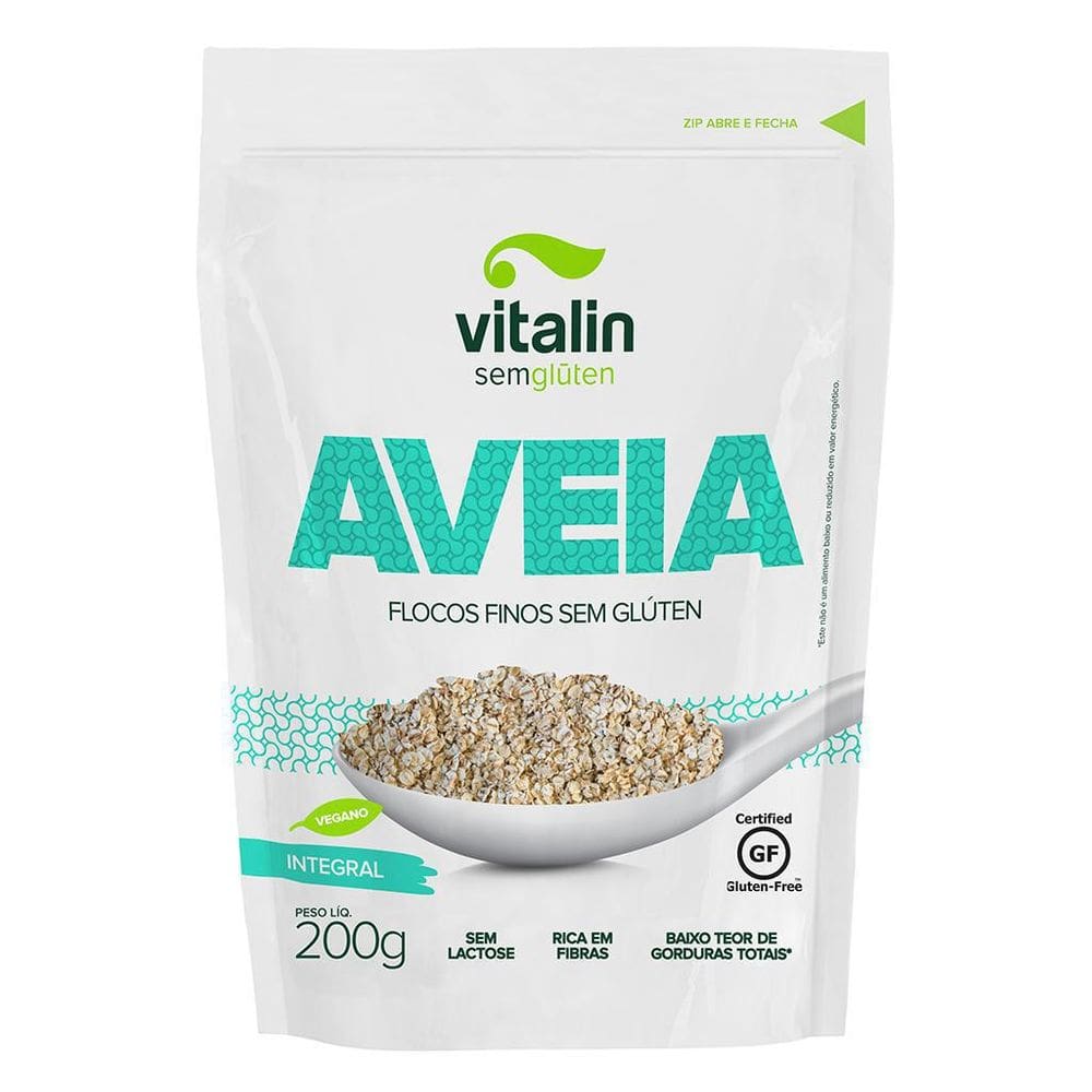 Aveia Flocos Finos Integral Vitalin 200G