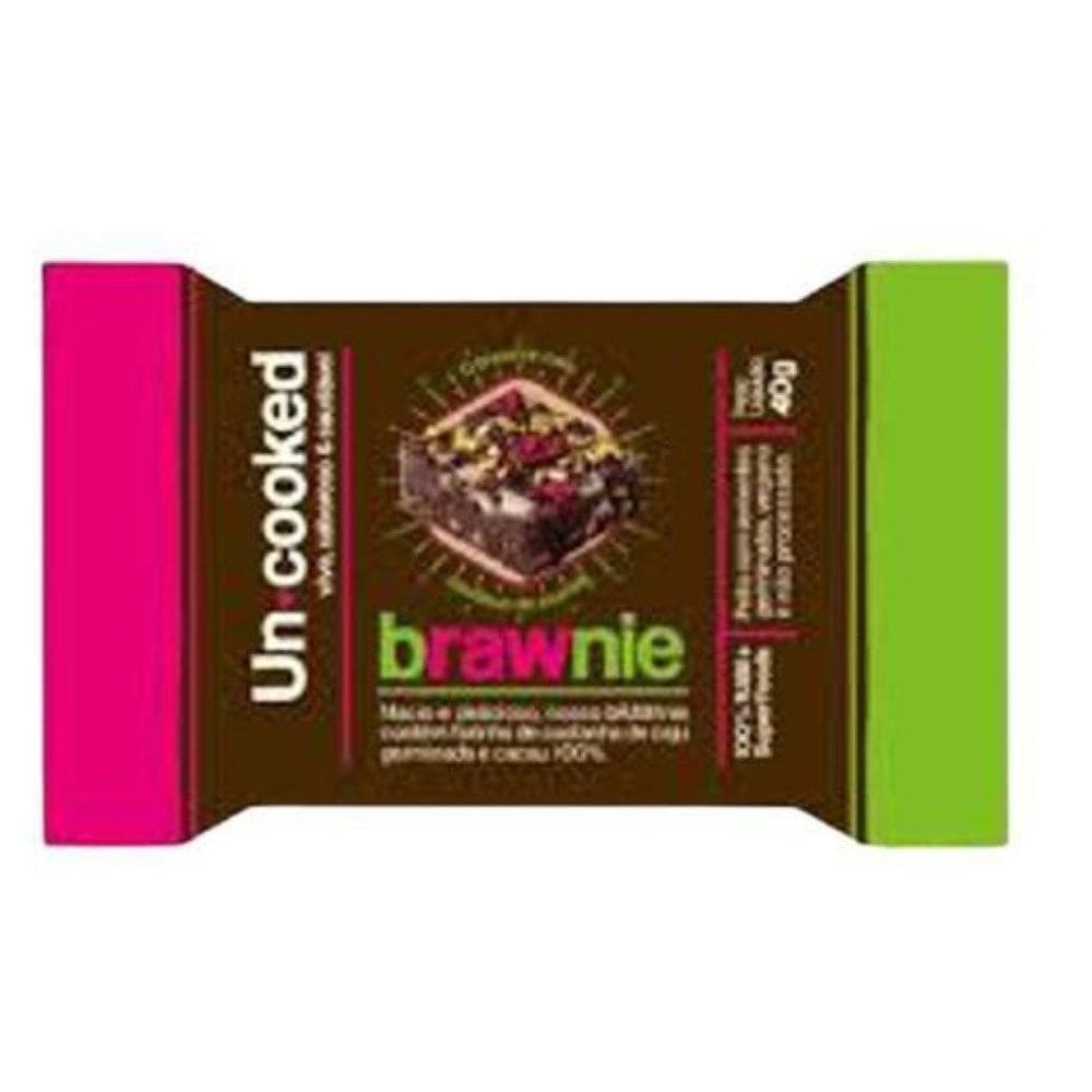 Brawnie Sem Glúten Vegano Uncooked 40G