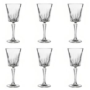 Conjunto de Taças de Cristal para Vinho 6 Peças 230 ml Biona Oxford