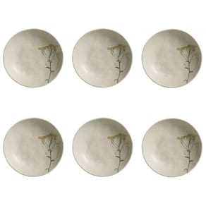 Conjunto de Pratos Fundos 06 Peças Bio Campestre Porto Brasil