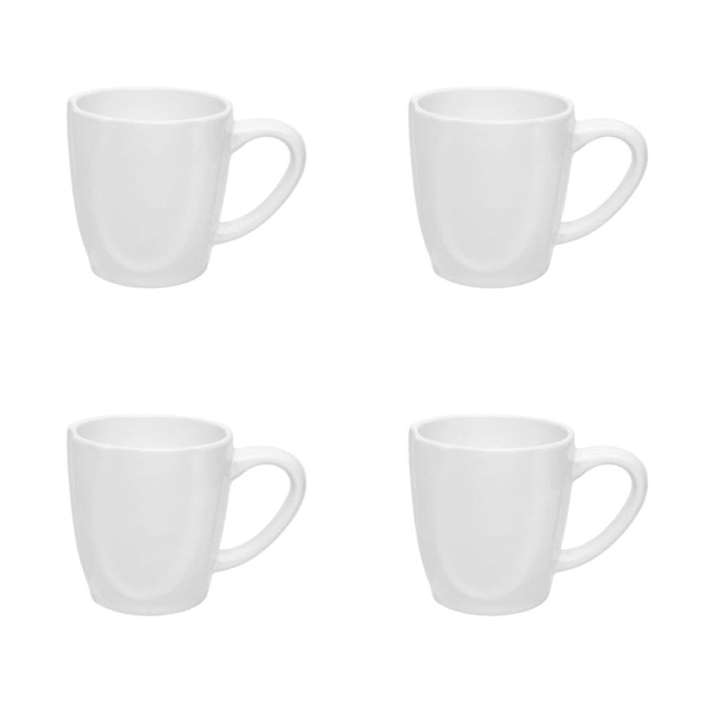 Conjunto de Canecas 04 Peças Ryo White 260 ml Oxford