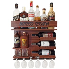 Barzinho de Parede Bebidas Adega de Vinho Boteco Terapia IM