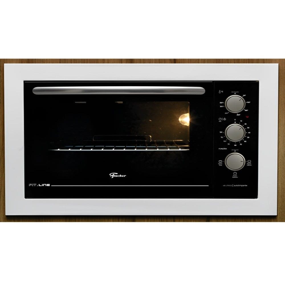 Forno Elétrico de Embutir Fit Line Branco 48 L 110 V Fischer