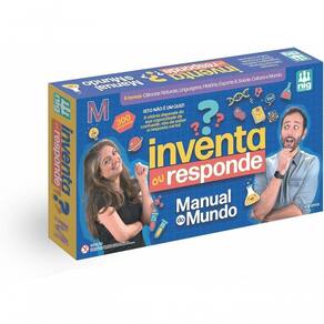 Jogo Inventa Ou Responde Manual Do Mundo - Nig 1641