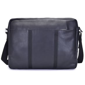 Bolsa Pasta Carteiro Porta Notebook em Couro Masculina